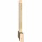 Ekena Millwork Portland Rough Sawn Timber Gable Bracket, Douglas Fir, 48"W x 22"H x 2"D x 4"F, 11/12 Pitch GBW048X22X0204POR00RDF - alternate 3